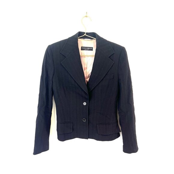 Dolce & Gabbana Black Blazer Jacket - Picture 1 of 16